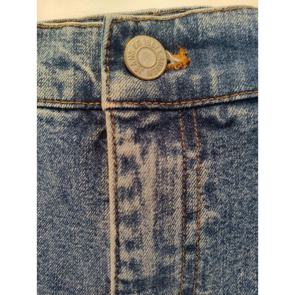 Lauren Jeans Co Ralph Lauren Petite Vintage 90s Straight Leg High Rise Denim 10P - Picture 5 of 7